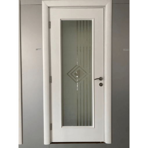 Y 01 vitre 90x215 Porte dinterieur blanche bois